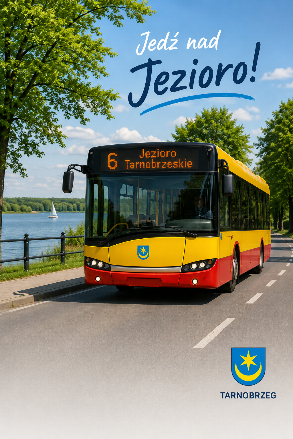 Linia nr 6 nad Jezioro Tarnobrzeskie już działa